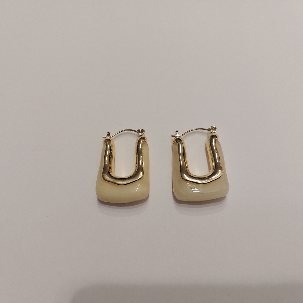 Geometric Design Earrings.
